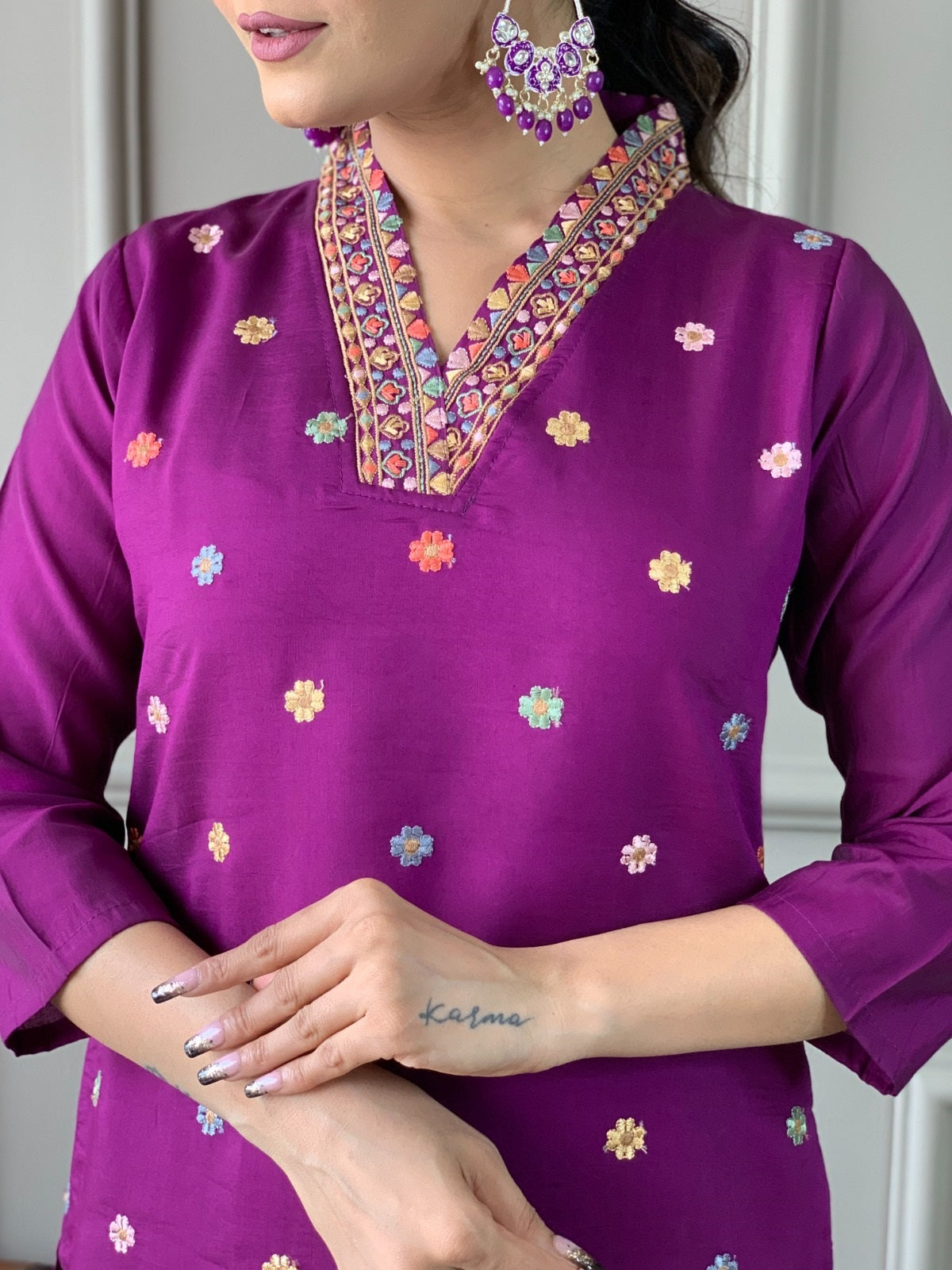 Chinon Indian dress