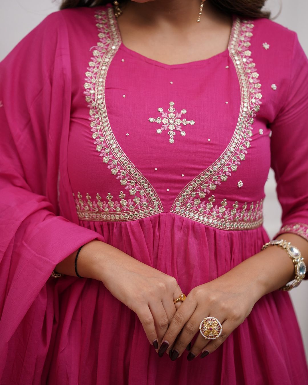 Woman in a  traditional outfit