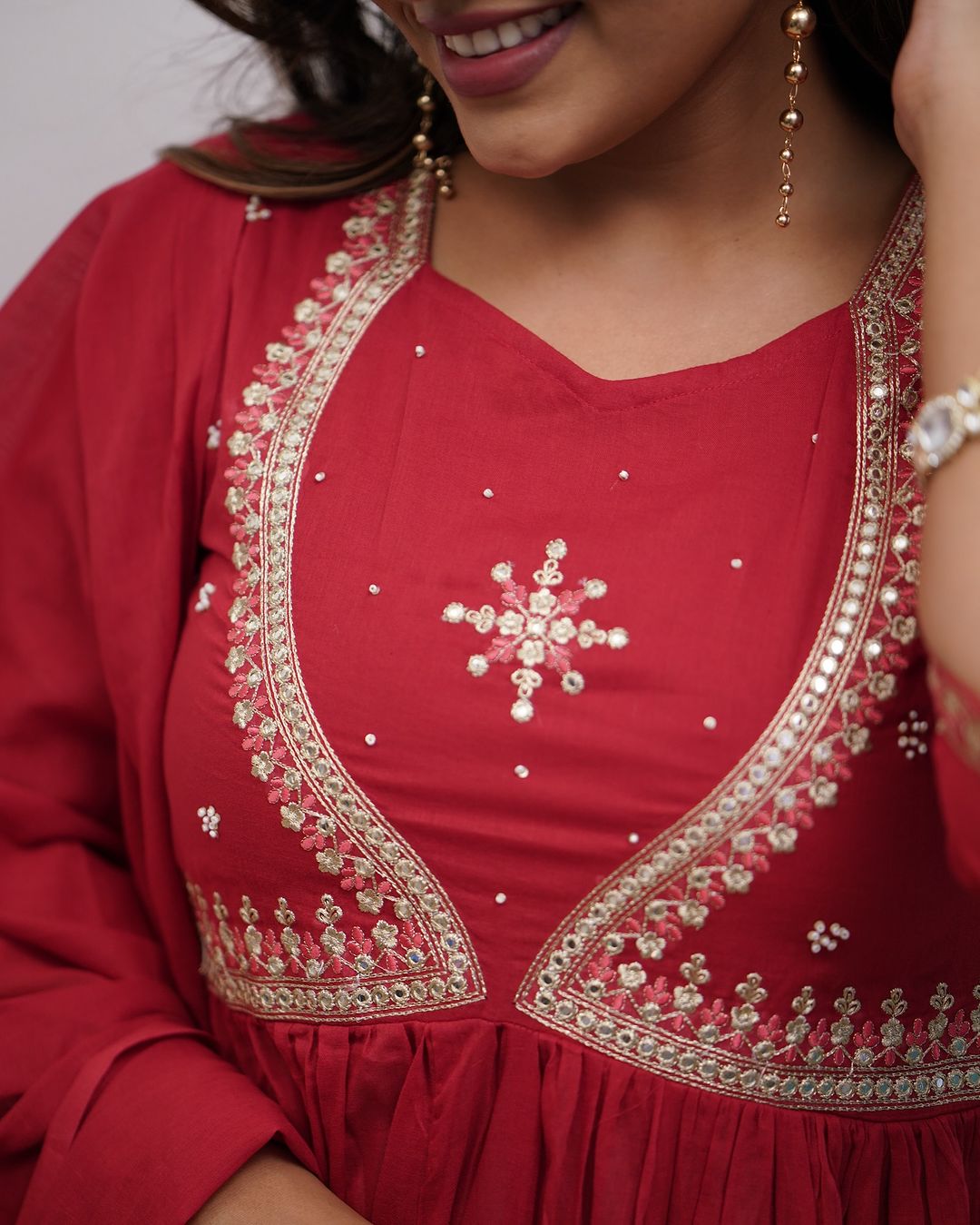 Woman in a  traditional outfit