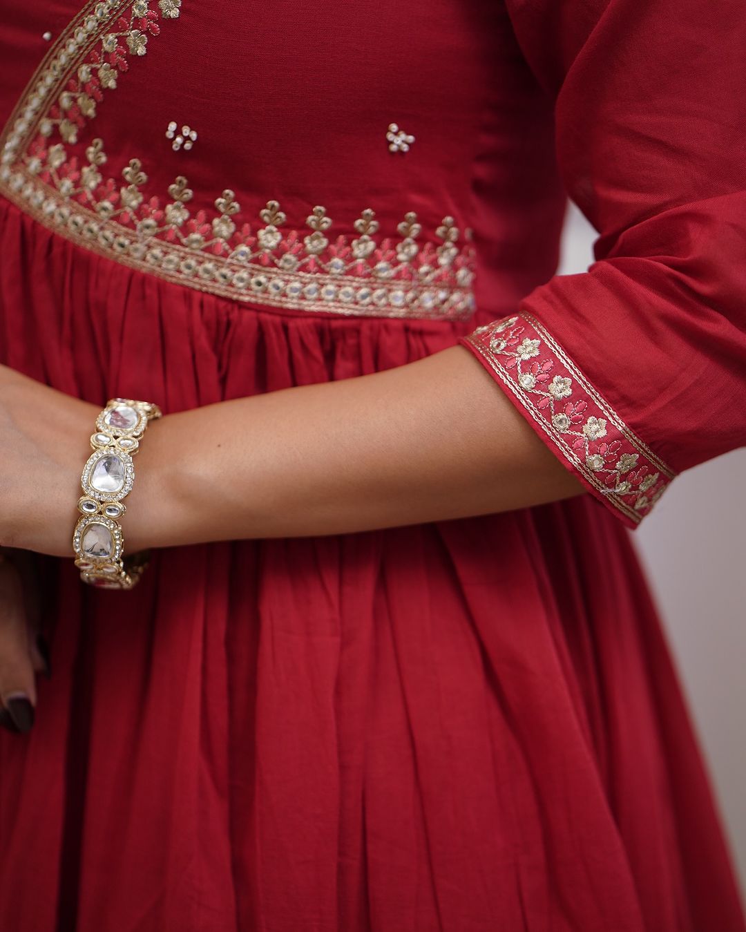 Woman in a  traditional outfit