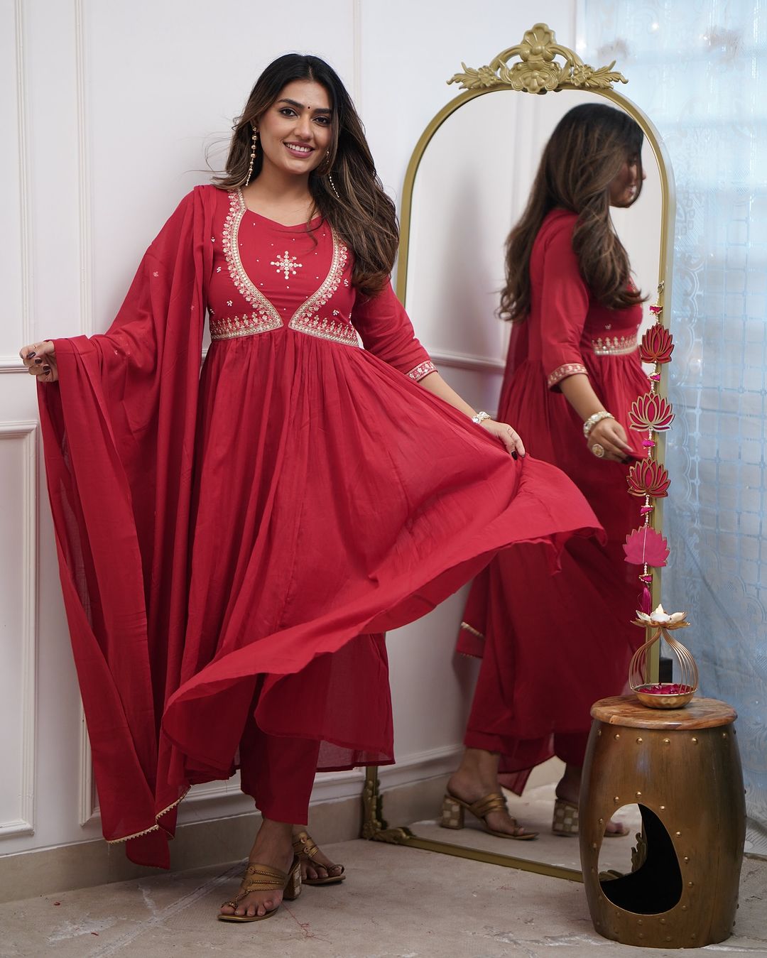 Woman in a  traditional outfit