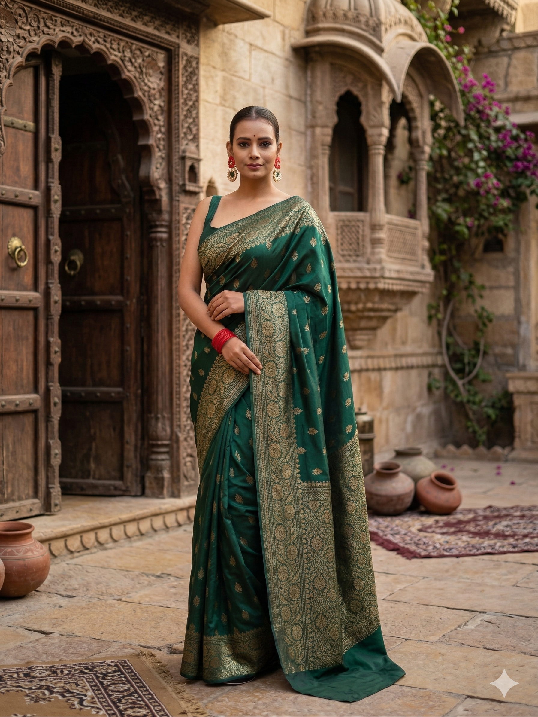 elegance with this exquisite soft silk saree