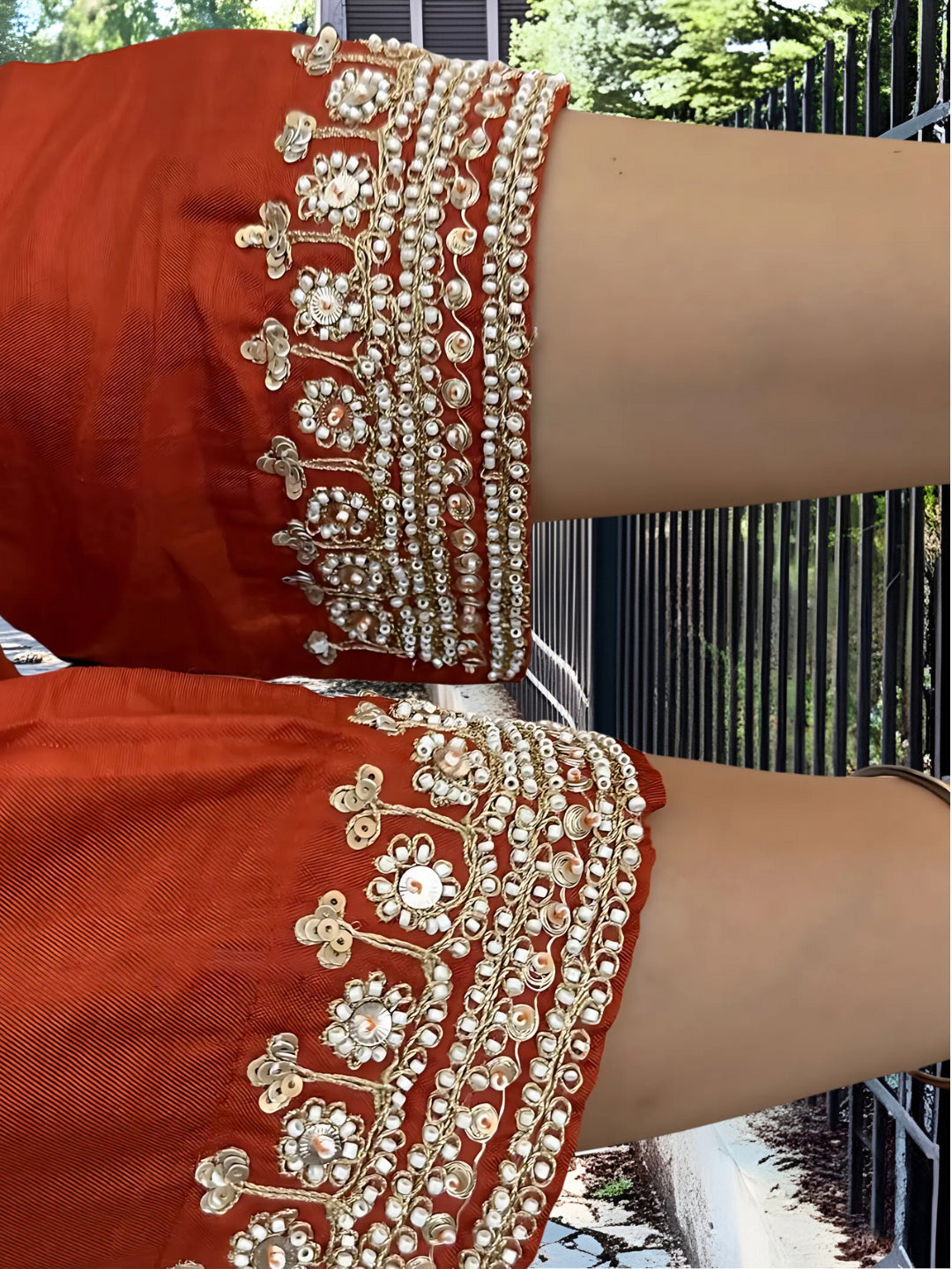 ethnic wardrobe with this stunning