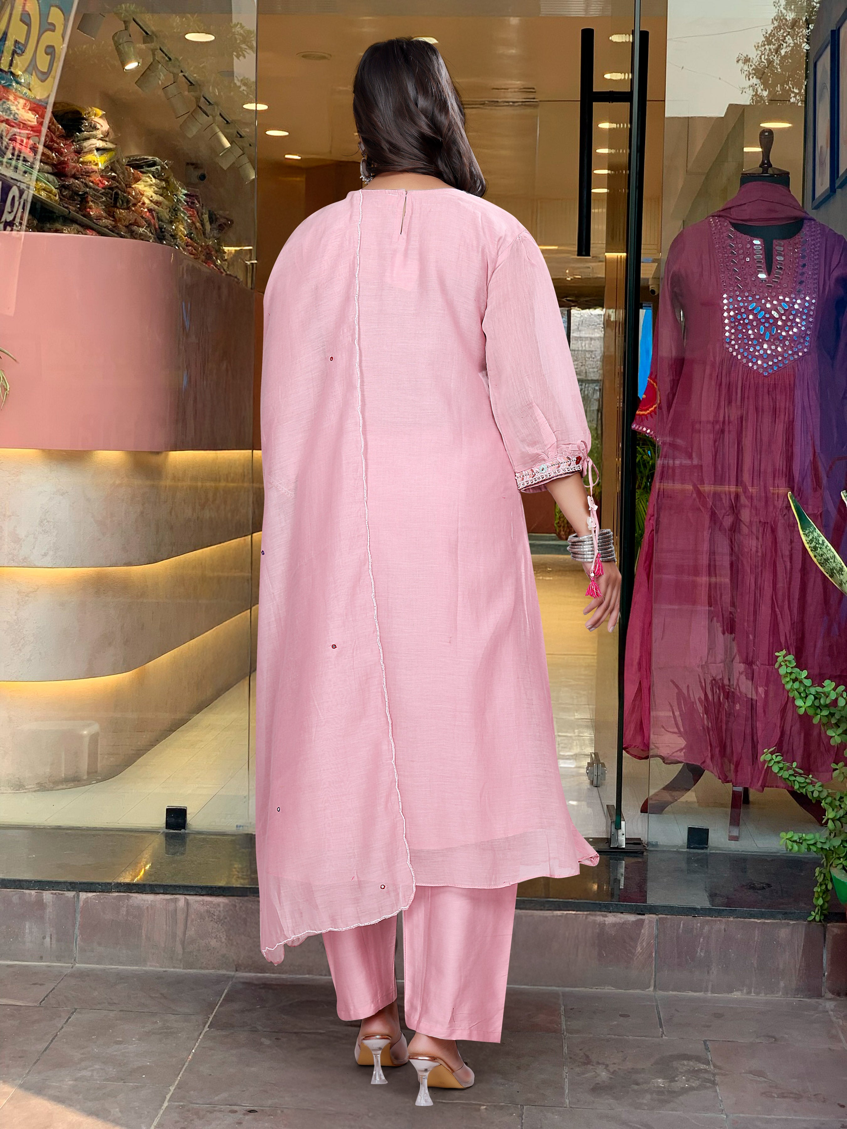 traditional  indian kurti set