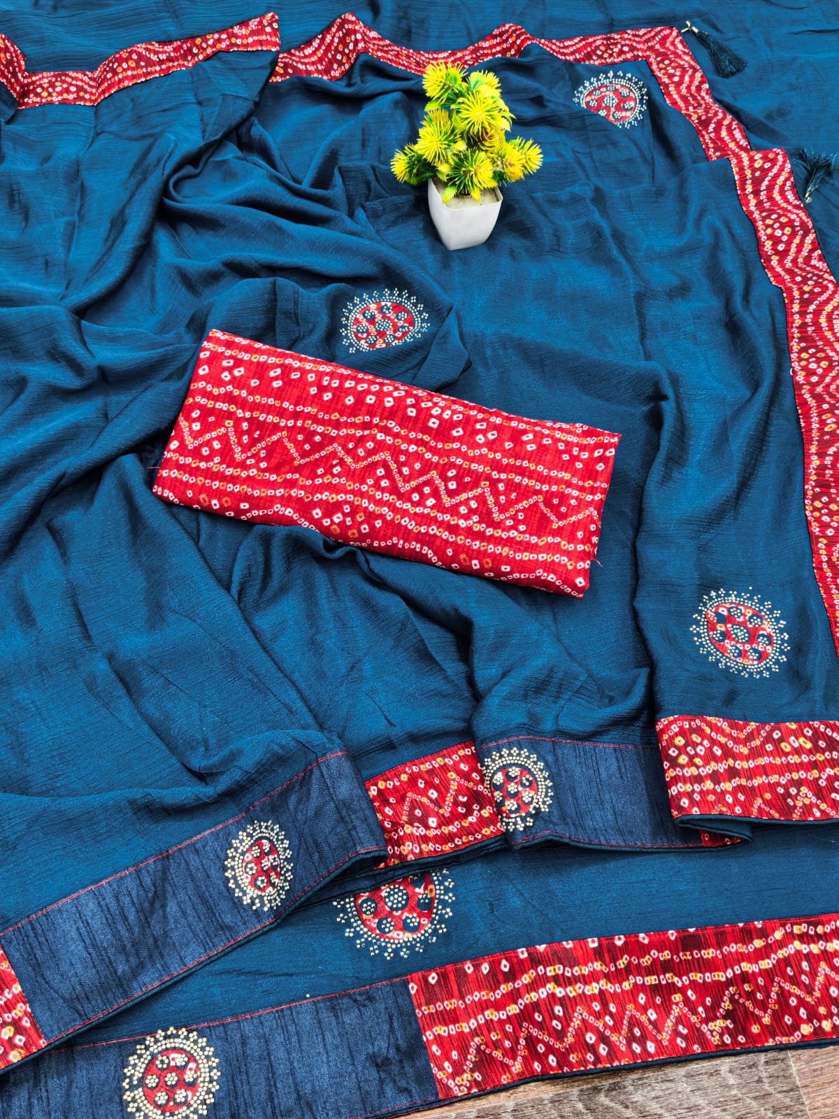 badhani printed saree