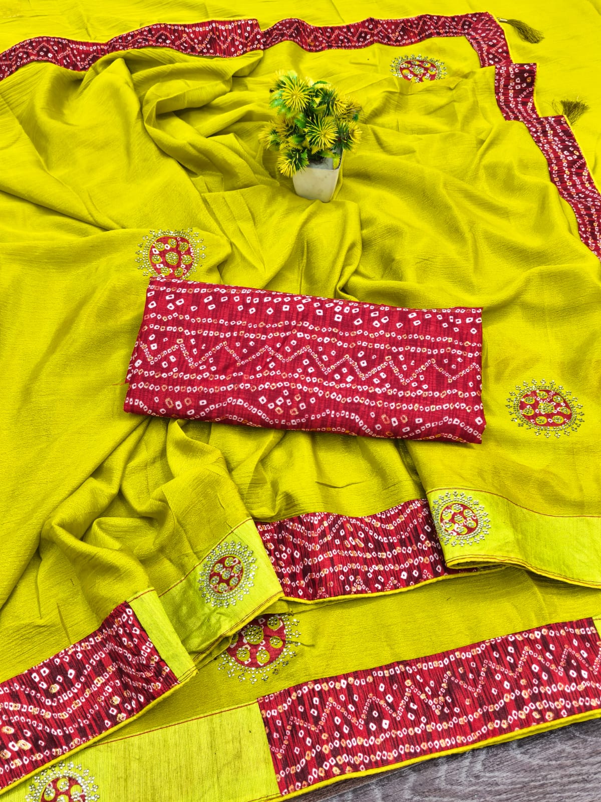 badhani printed saree