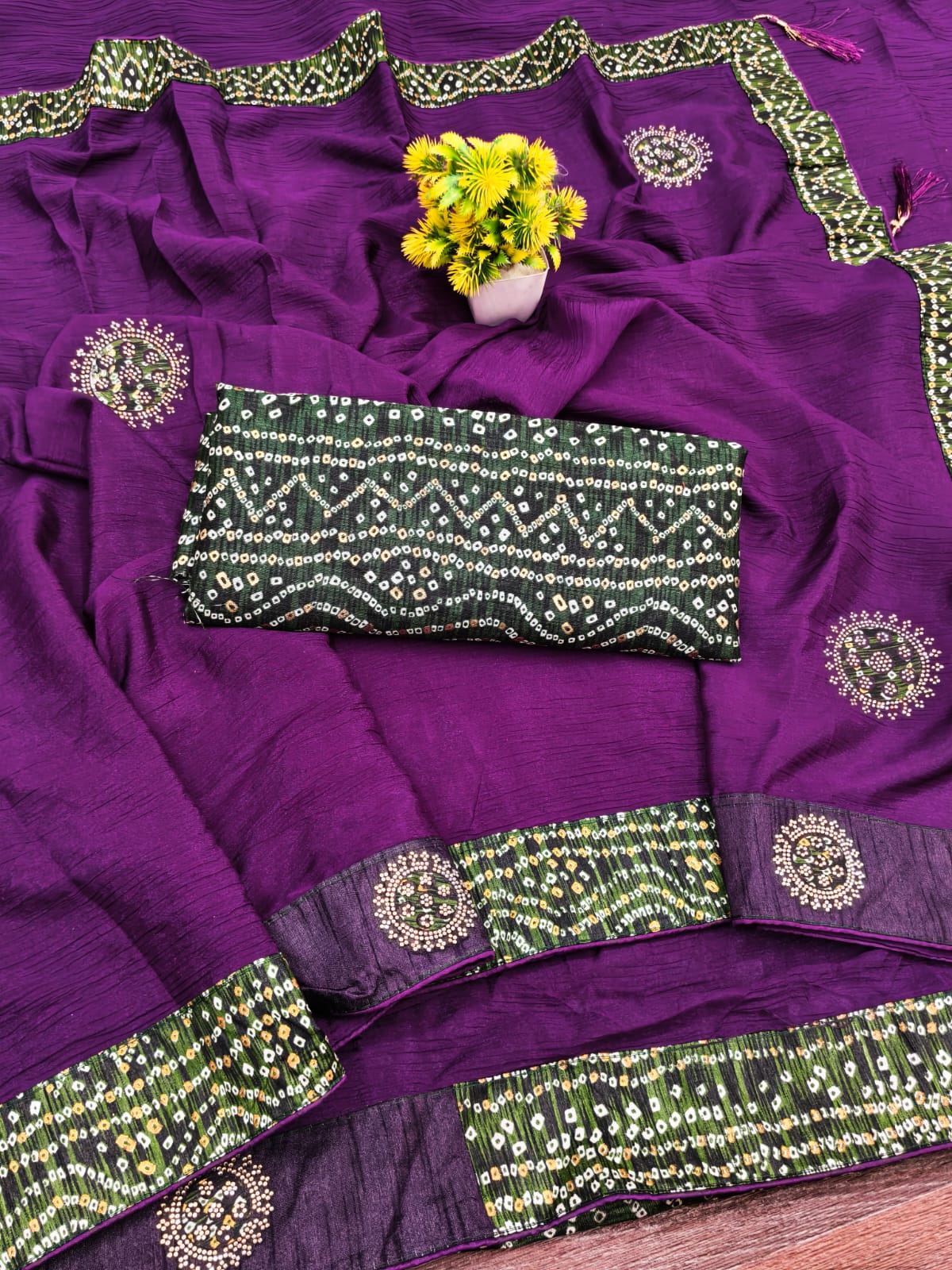 badhani printed saree