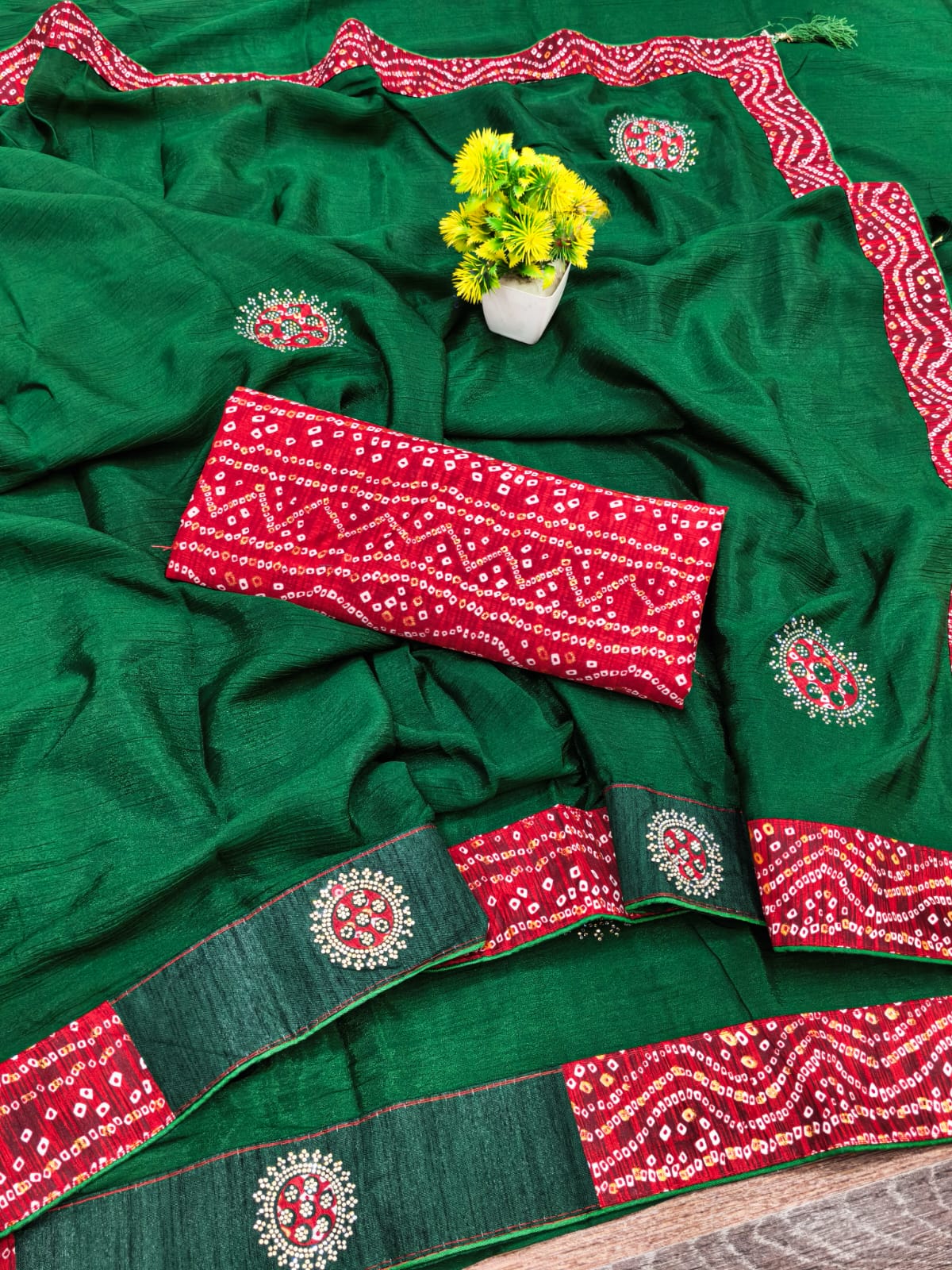 badhani printed saree