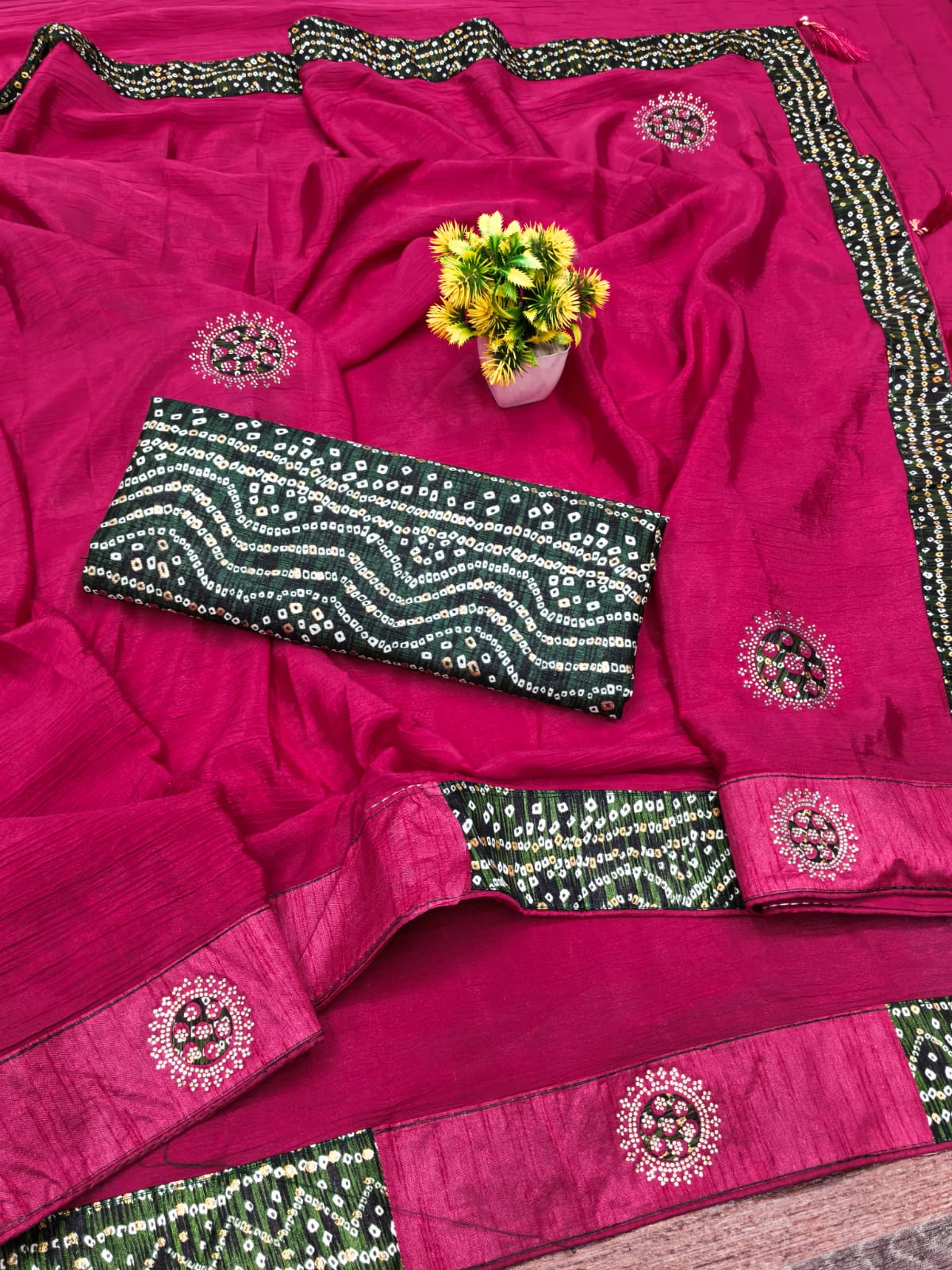 badhani printed saree