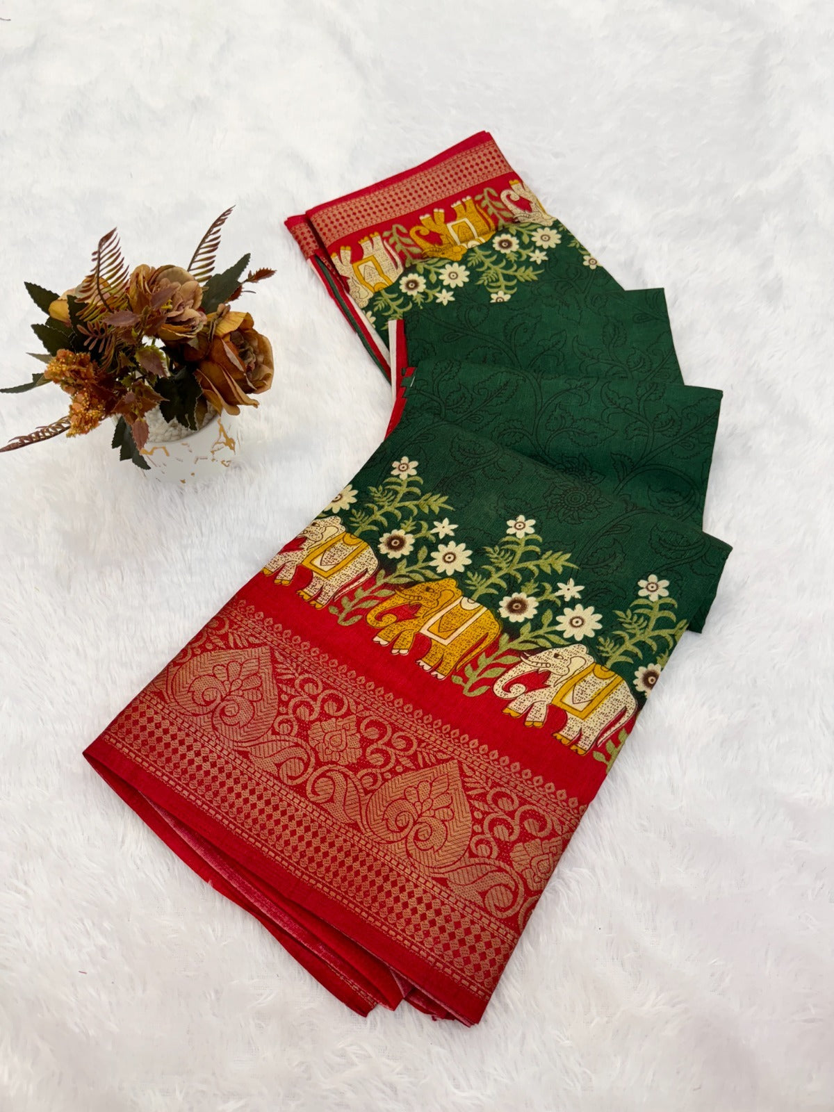 d designer saree is a perfect fusion of timeless elegance