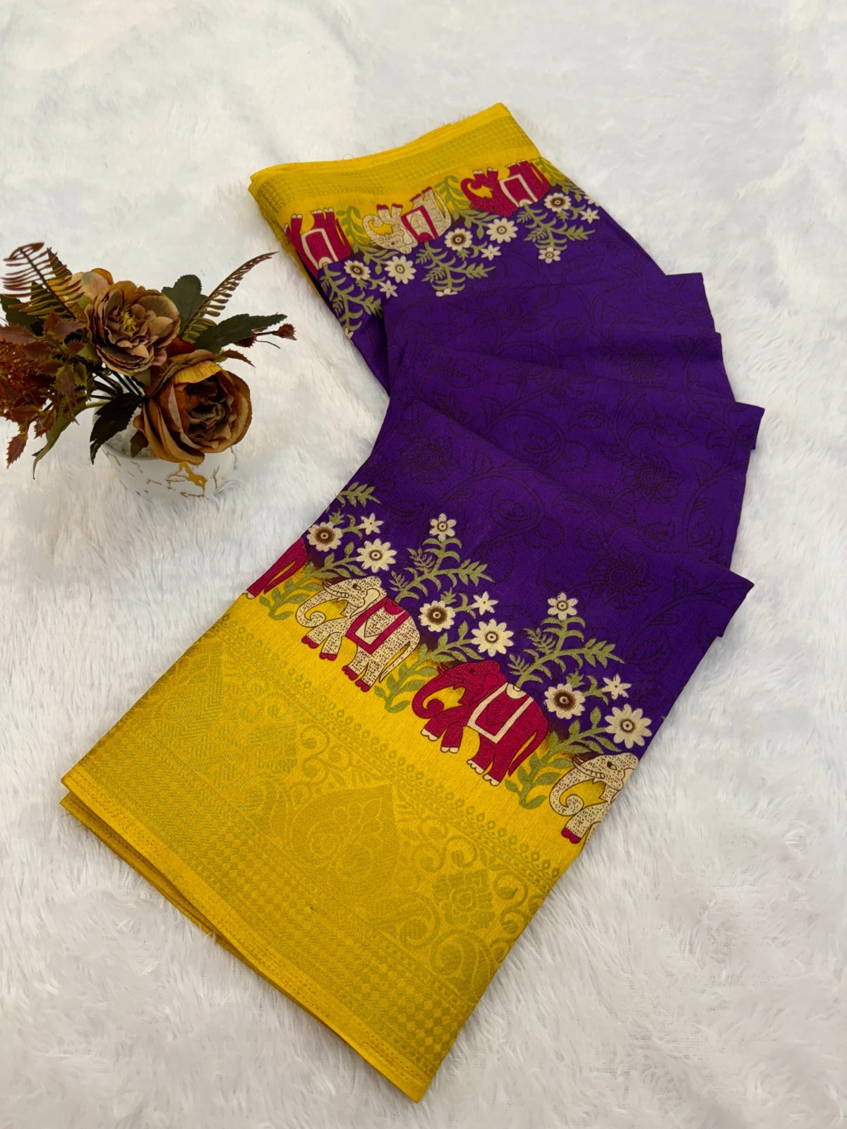 d designer saree is a perfect fusion of timeless elegance