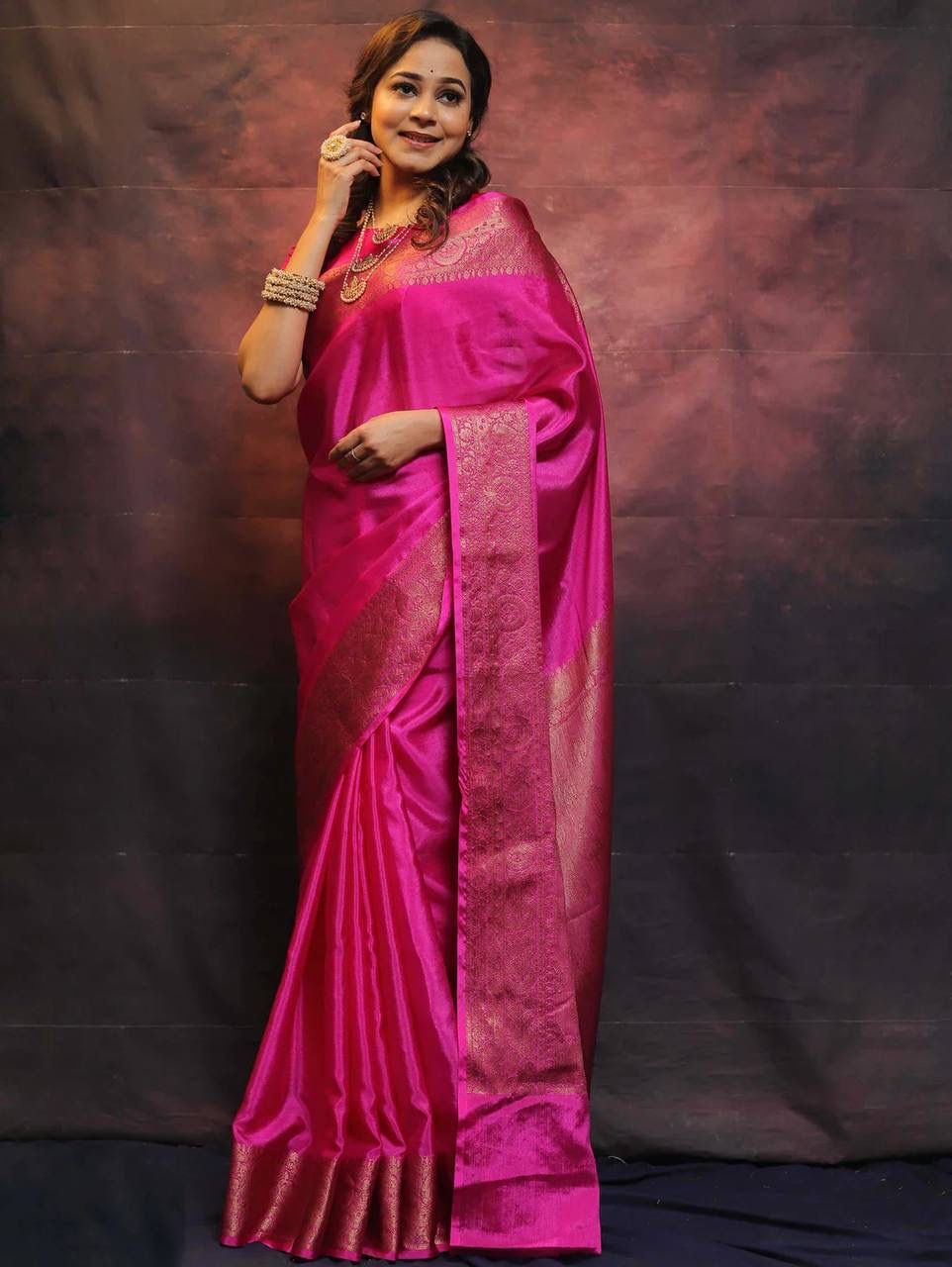soft silk jacuard saree