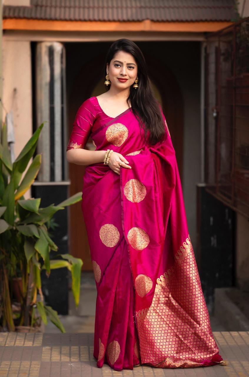 jacquard weaving silk saree