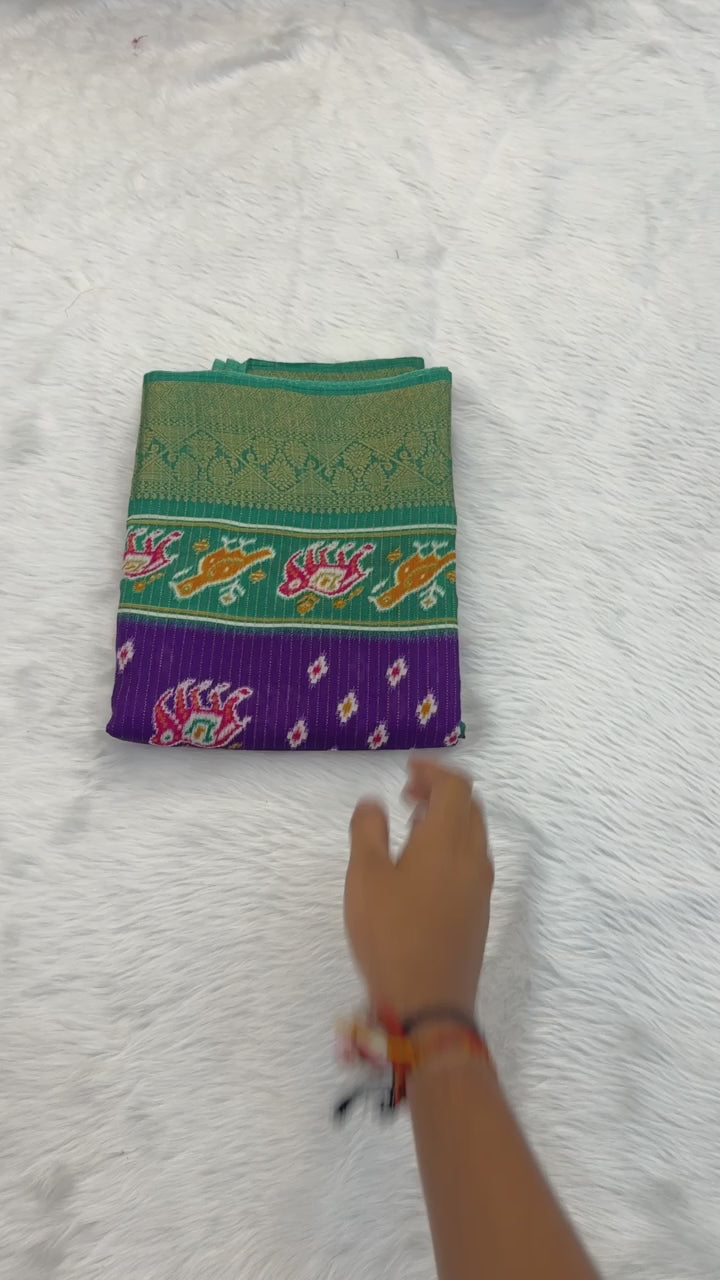 patola desgin dola silk saree
